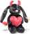 STEIFF Hoppie rabbit - little devil black 14 cm
