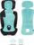 Priedušná podložka do autosedačky Breeze sk. 2/3, Aquatic Green