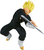 Bandai Dragon Ball Z - Match Makers Super Saiyan Son Gohan (Vs Dabura), 15 cm