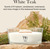 WW Kerze Boot White Teak