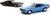 Rýchlo a zbesilo Twin Pack Chevrolet Camaro 1969 a Dodge Charge Wide Body 1968, 1:32 Wave