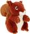 Keel Toys SE4056 Keeleco Scoiattolo – giocattolo ecopeluche 18 cm