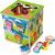 Puzzle din lemn cu animale 15x15x15 cm
