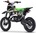 Motocross a benzina per bambini Beneo Motors Cross TRX verde - 60cm3