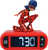 Lexibook Wecker mit 3D-Nachtlicht Miraculous Ladybug