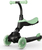 QPLAY Kolobežka / odrážadlo Sema Evo s LED svetlami Jade Green, vek 1 - 6 rokov, do 50 kg