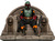 Iron Studios Star Wars: A Mandalorian - Boba Fett a trónon szobor Delux Art Scale 1/10