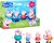 HASBRO - Familia de Peppa Pig, 5 figuras