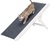 Ramp, height-adjustable, MDF, 36 × 43 × 90 cm, white