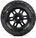 Roată Pro-Line 1:16 cu anvelope Menace, disc Split Six negru 12mm (2): Arrma Mini Kraton