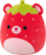 SQUISHMALLOWS Jahodový medveď - Romeo, 30 cm