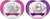 Philips AVENT Sucette Ultra air animal 6-18m fille 2 pcs
