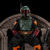 Iron Studios Star Wars: A Mandalorian - Boba Fett a trónon szobor Delux Art Scale 1/10