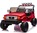 Elektrické autíčko Toyota FJ Cruiser XXL s pohonom 4x4, licencované (Dvojmiestne), červené
