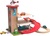 2Kids Toys Drevená garáž s vláčikodráhou