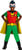 TEEN TITANS GO ROBIN detský kostým veľkosť S(122-128cm)