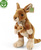Kangourou en peluche avec bébé 27 cm ECO-FRIENDLY