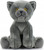 CATS Pisica albastră de Rusia jucărie de pluș realistă 28cm