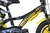 Dino Bikes - Bicicletta per bambini 16" 616-BT- Batman