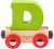 Bigjigs Rail Vagónik drevené vláčikodráhy - Písmeno D