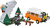 Cobi 24638 Volkswagen T3 Camper Van, 1:35, 232 k, 2 f