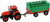 Trattore con rimorchio ed effetti 36cm