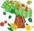 Quercetti Stay Apple - balančná hra - Jabĺčkobraní