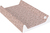 CEBA BABY Matelas à langer 2-bords avec planche rigide (50x70) Ultra Light Petite Blossom