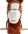 Hobby Horse so zvukom a kolieskami Bruno Baby Mix Brown