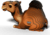 EUGY Velbloud 3D kartonová skládačka