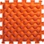 Ortek Masážna ortopedická podložka Puzzle "Námorná" 6 prvkov