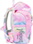 BAAGL SET 5 Airy Rainbow Unicorn: zaino, astuccio, sacca, grembiule, portafoglio