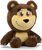 MASHA &amp;THE BEAR Chibi Medveď plyšová hračka 22cm