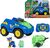 Spin Master Paw Patrol Dino RC auto con rimorchio Chase