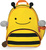 Zoo-Rucksack - Biene 3+