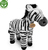Plyšová zebra stojící 30 cm ECO-FRIENDLY