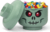 LEGO® úložná hlava (veľkosť L) - zelený kostlivec