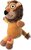 Hračka Dog Fantasy Silent Squeak lev oranžový 23cm