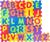 Plastica Puzzle en mousse Alphabet