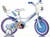 Dino Bikes - Detský bicykel 16" Snow queen 2022