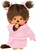 Monchhichi Mončiči Mädchen im Bademantel 20cm