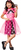 MONSTER HIGH Draculaura detský kostým veľkosť M(134-140cm)