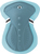 Globber Ensemble de protections Junior XXS Pastel Blue