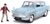 Jada Harry Potter Auto Ford Anglia 1959 1:24 s figúrkou Harryho Pottera