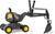 Rollytoys RollyDigger Pojazdný Otočný Bager Volvo šedý