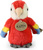 Pappagallo rosso ara di peluche 16 cm ECO-FRIENDLY
