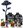 LEGO® Wednesday 76784 Čierna georgína