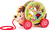 Woody Zieh-Igel mit Steckspiel - Waldtiere