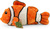 Pesce pagliaccio di peluche 25 cm ECO-FRIENDLY