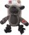 Hračka Dog Fantasy Snuggle mix zvierat s uzlami a pískatkom 21cm